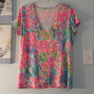 Lilly Pulitzer v-neck top